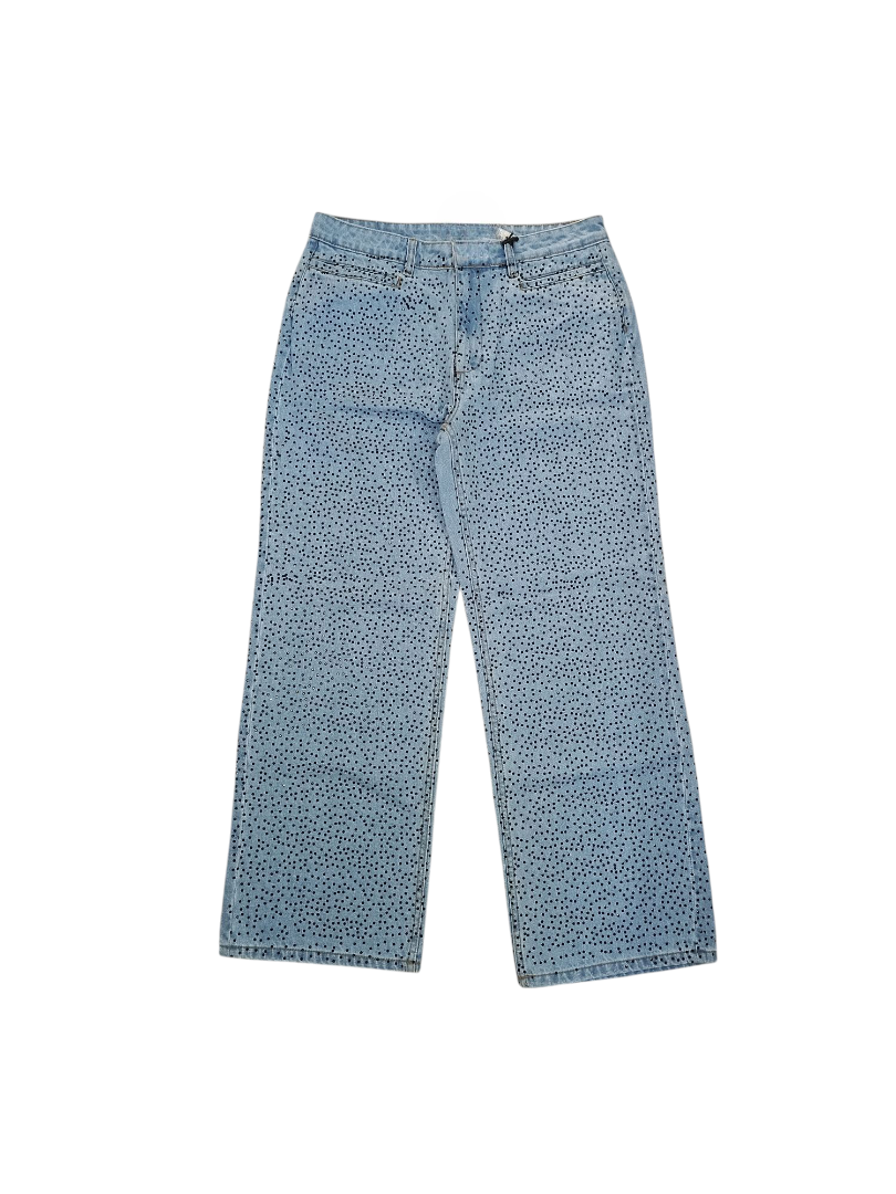 Crystal Embellished Front jean