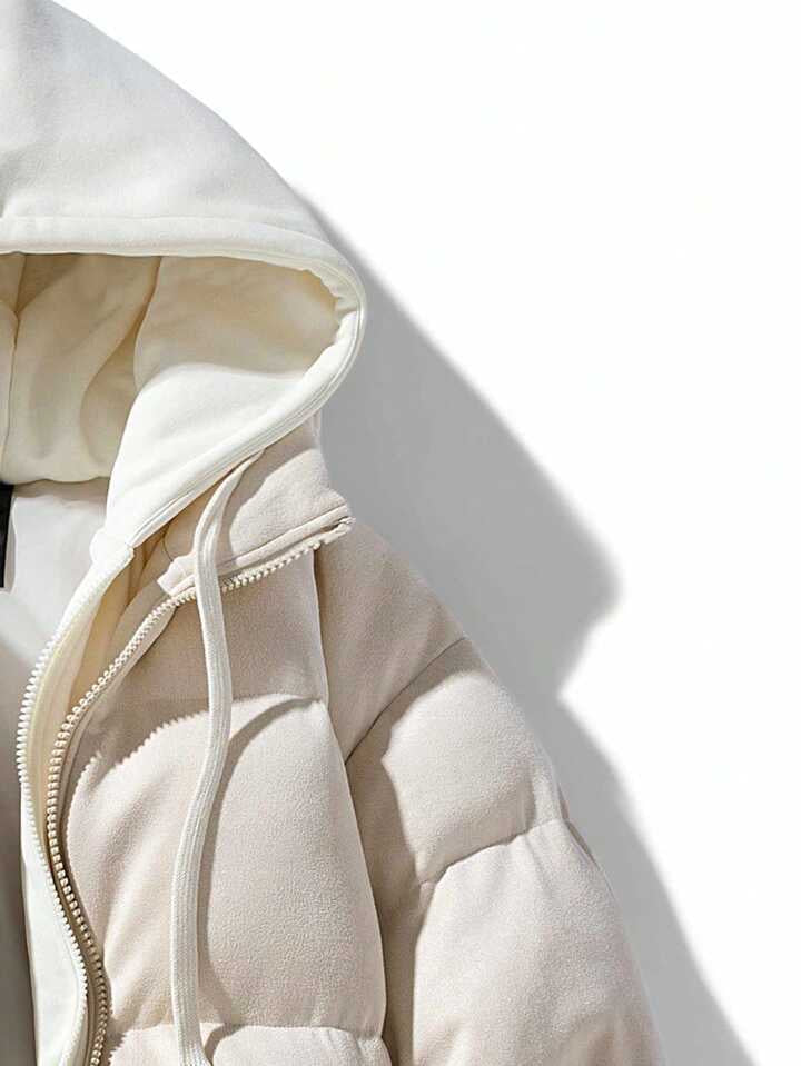 Hooded puffer