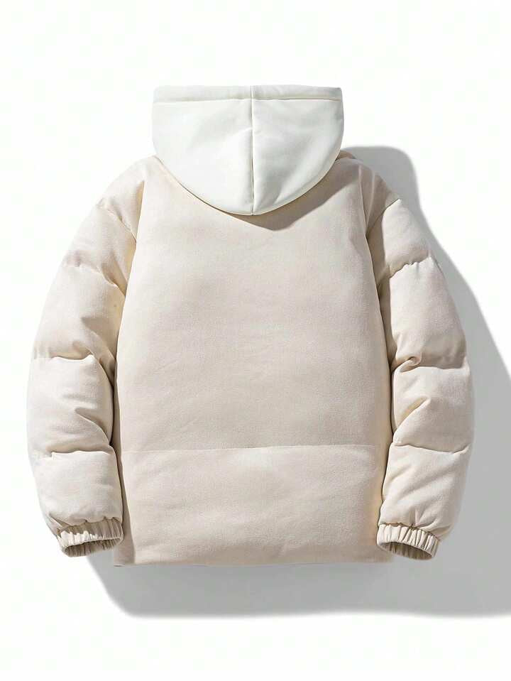 Hooded puffer