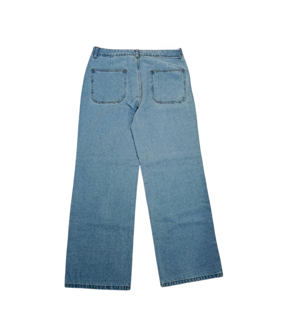 Crystal Embellished Front jean