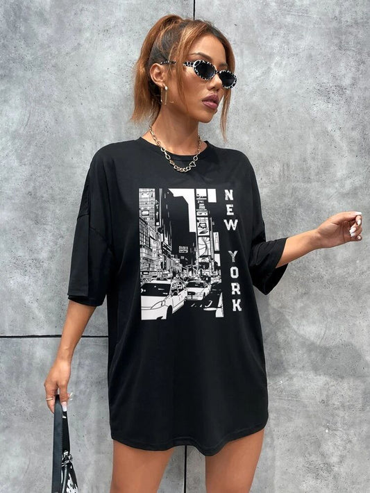 NY Graphic Drop T-shirt