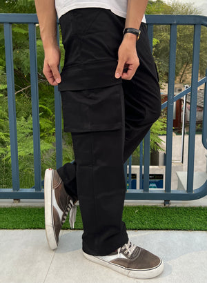 Plan Wide leg cargo pant