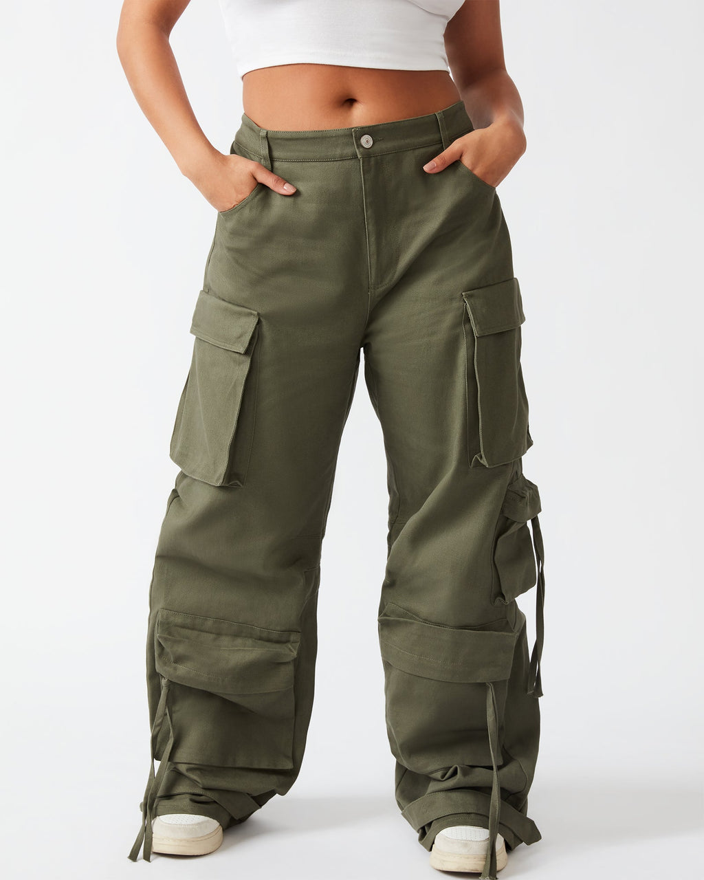 wide leg DUO cargo pants
