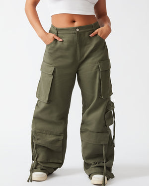 wide leg DUO cargo pants