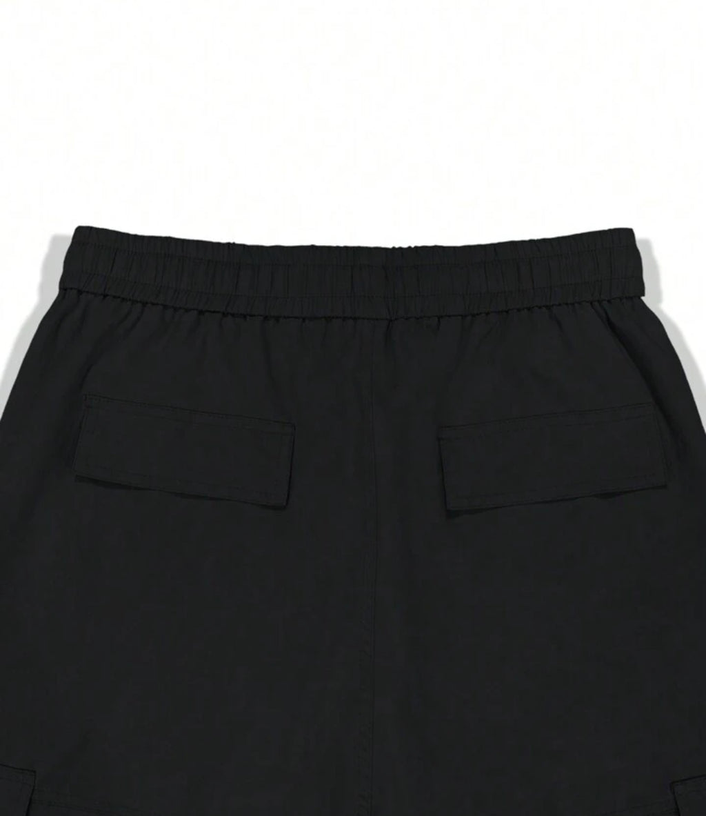 Loose-Fit Men's Cargo Pants With Flap Pockets And Side Pockets