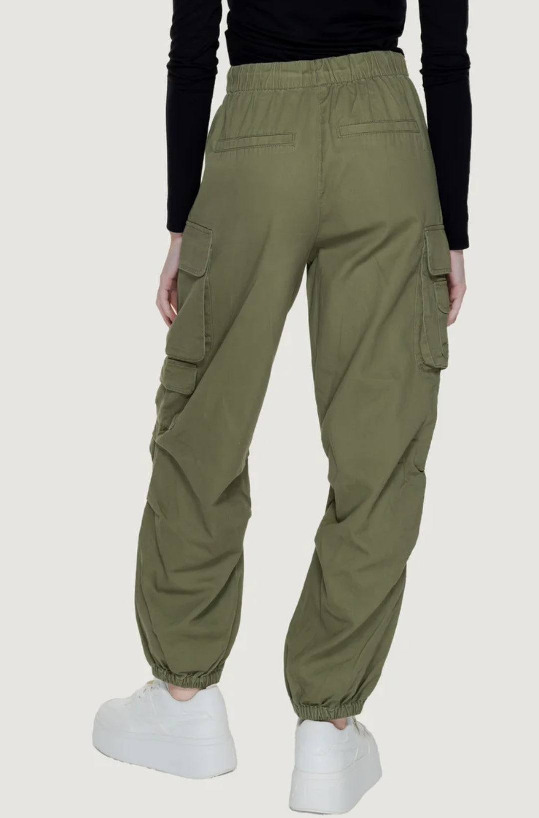 Flap Pocket Side Cargo Jeans
