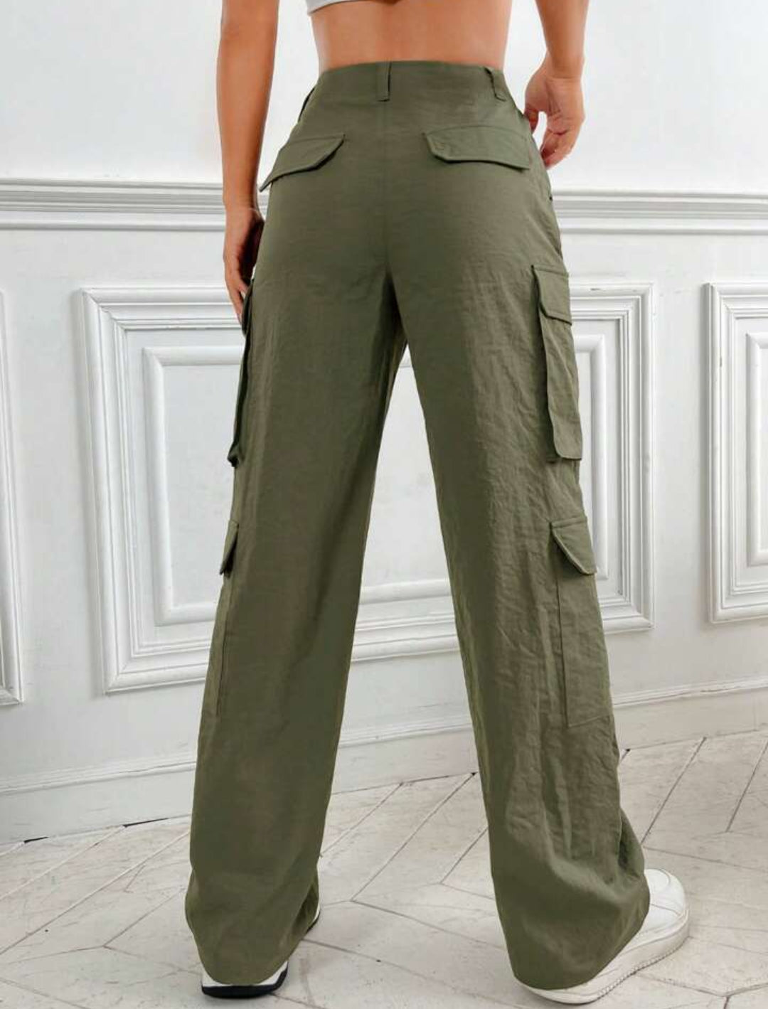 Flap Pocket Side Cargo Pants