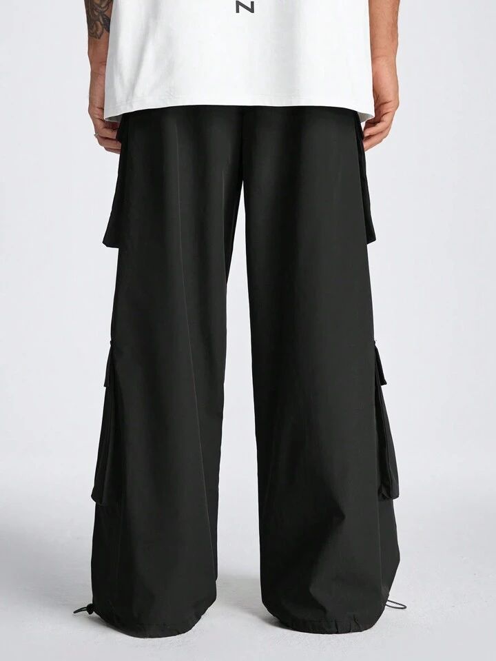 4 pocket wide leg cargo pant