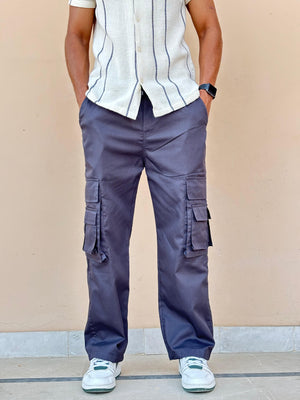 Cotton wide leg Cargo 25