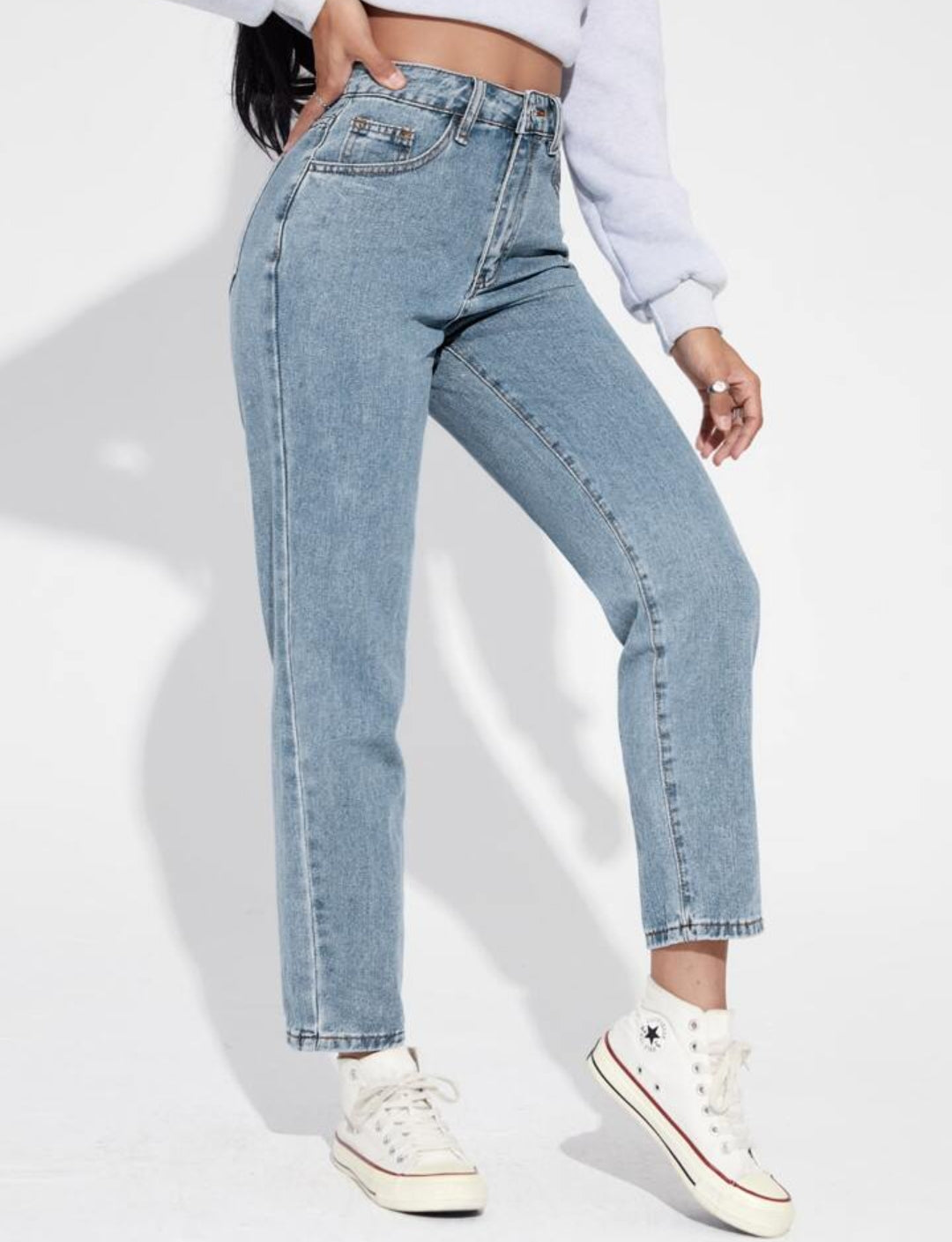 Solid Fit Jeans