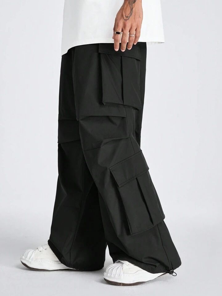 4 pocket wide leg cargo pant