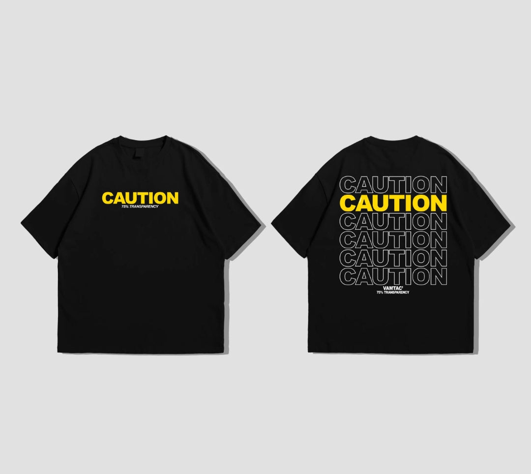 Caution Oversized T-shirt