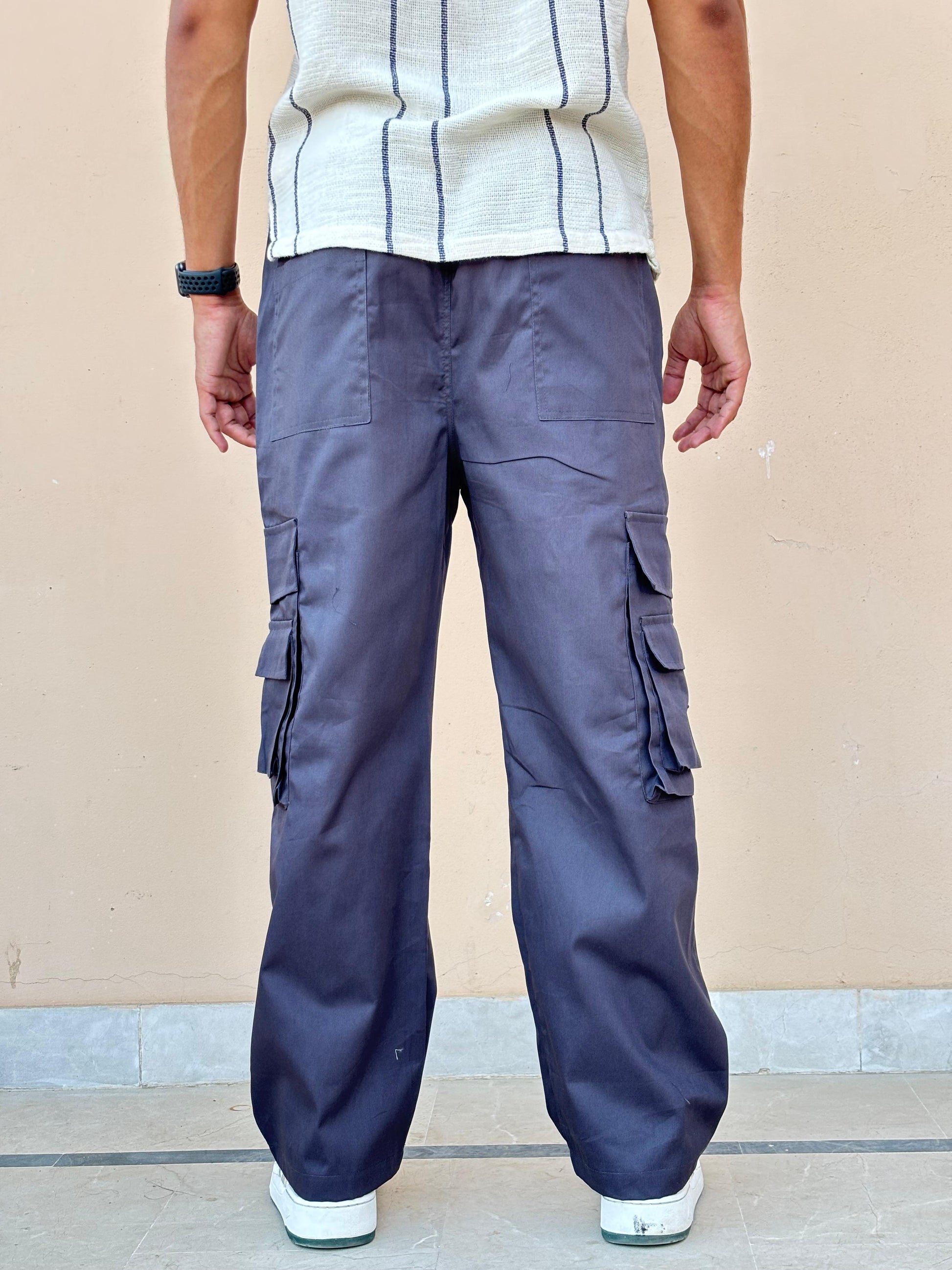 Cotton wide leg Cargo 25