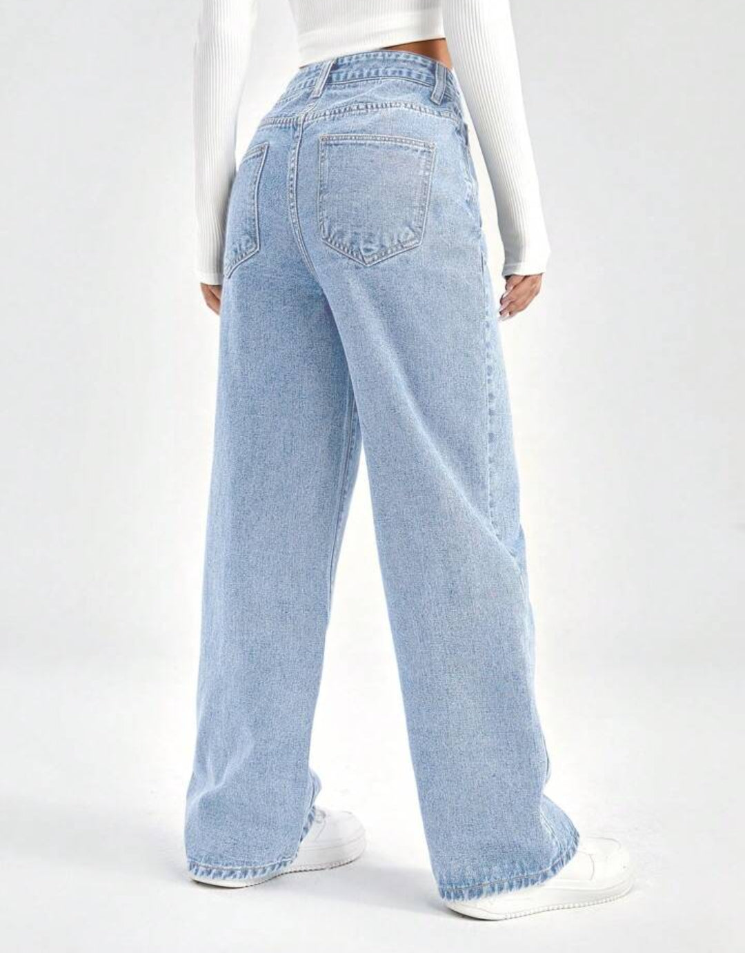 High Waist Wide Leg Jeans