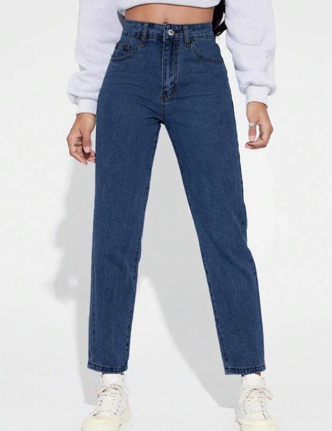 Solid Fit Jeans