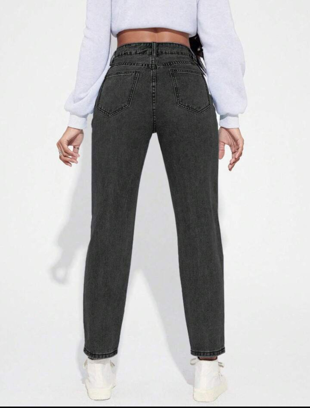 Solid Fit Jeans
