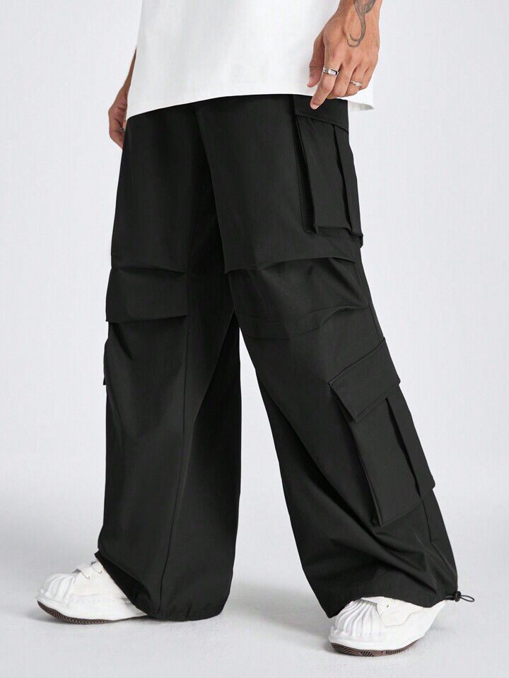 4 pocket wide leg cargo pant
