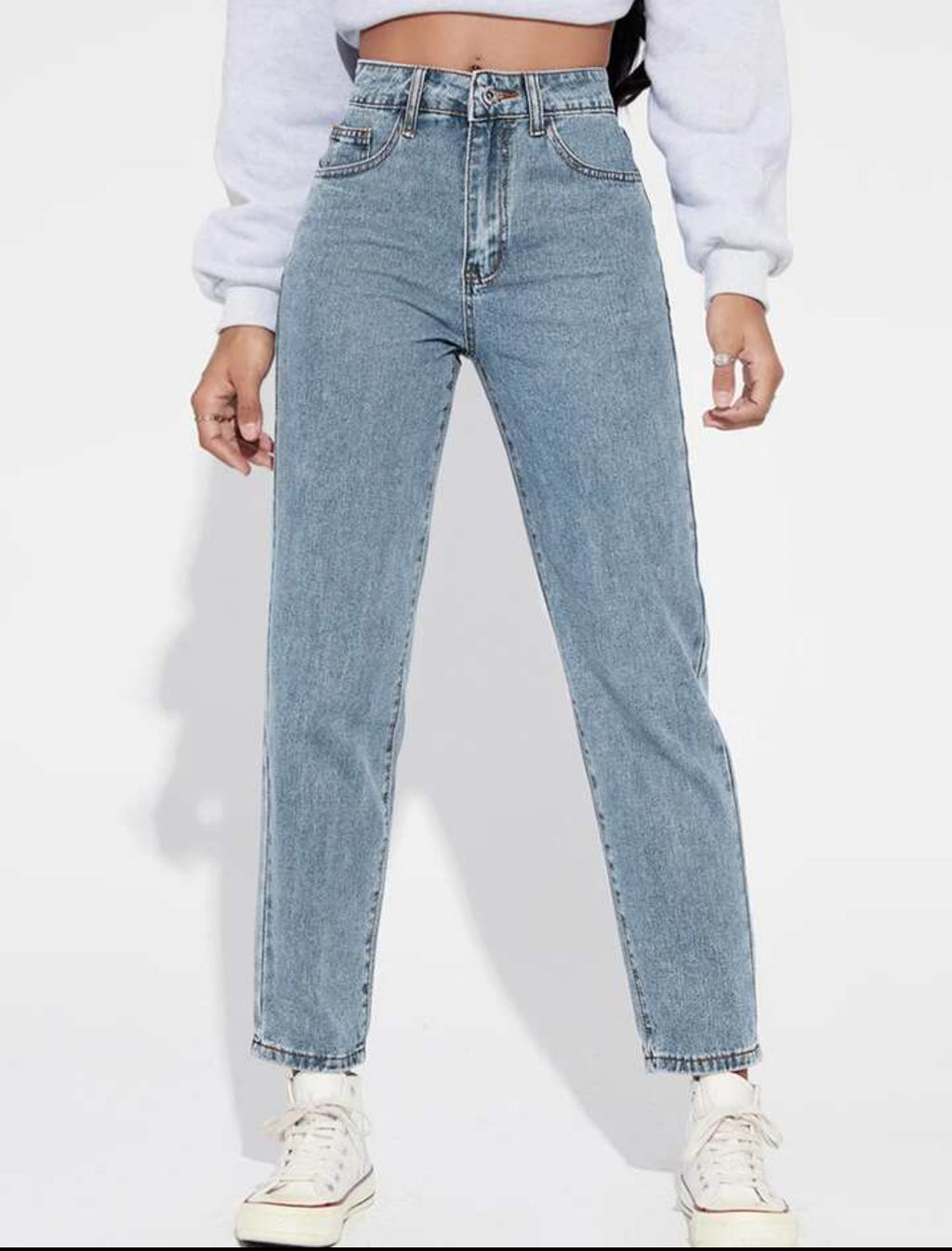 Solid Fit Jeans