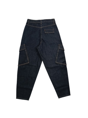 Cargo Pocket Loose Fit Casual Wide Leg Jeans