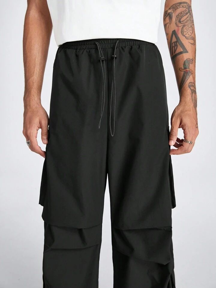 4 pocket wide leg cargo pant