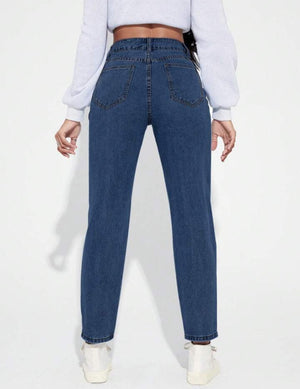 Solid Fit Jeans