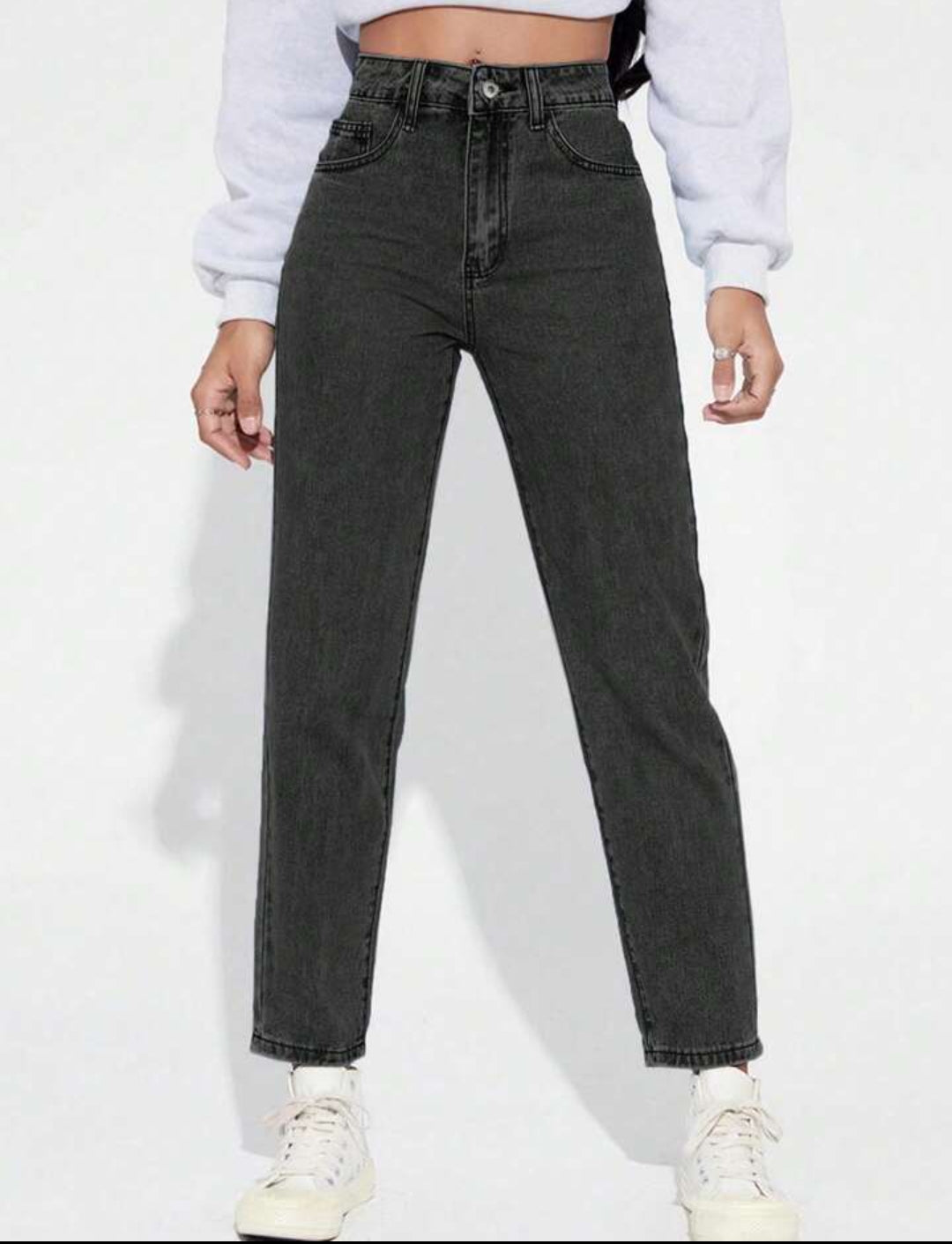 Solid Fit Jeans